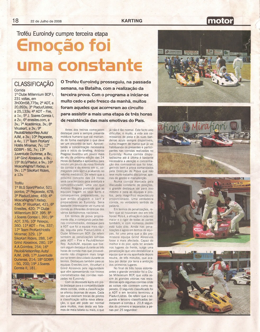 Imprensa escrita de 200721