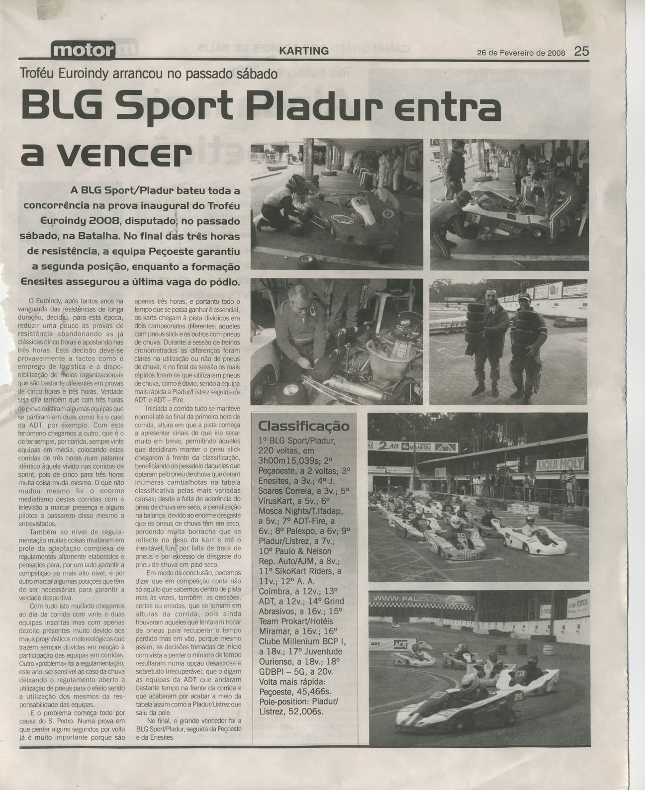 Imprensa escrita de 200725