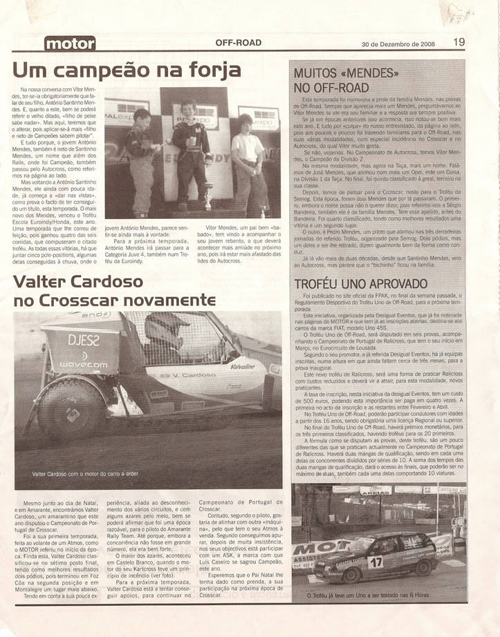 Imprensa escrita de 200729