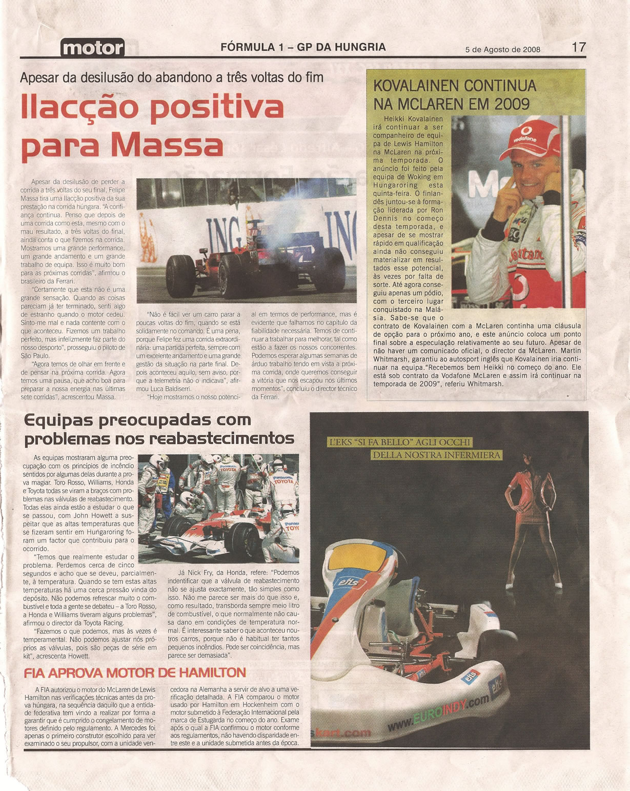 Imprensa escrita de 200732