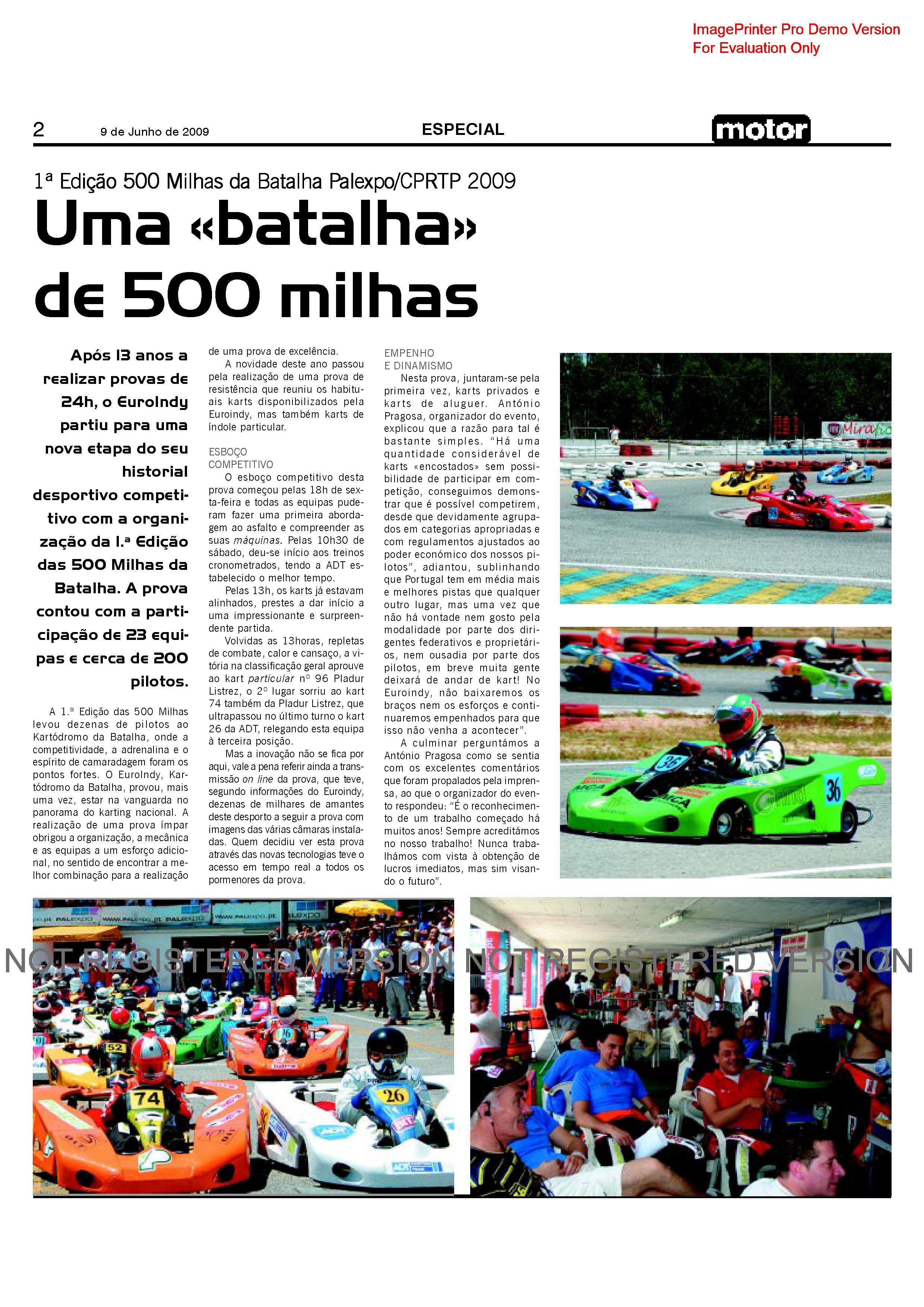 Imprensa escrita de 20096