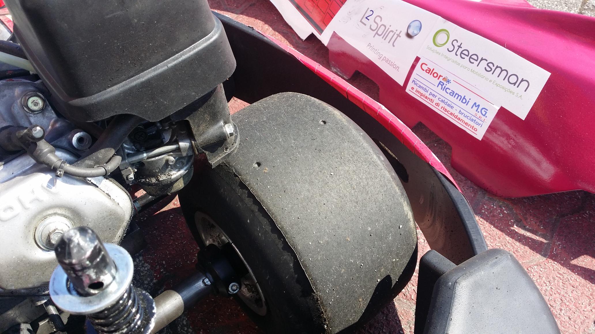 No final os karts e os pneus ficaram assim0